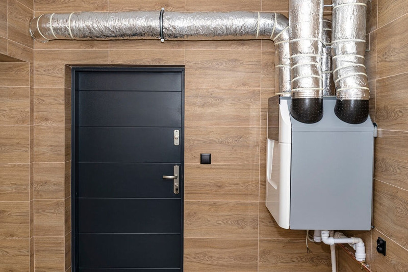 Mechanical Insulation over HVAC duct work.